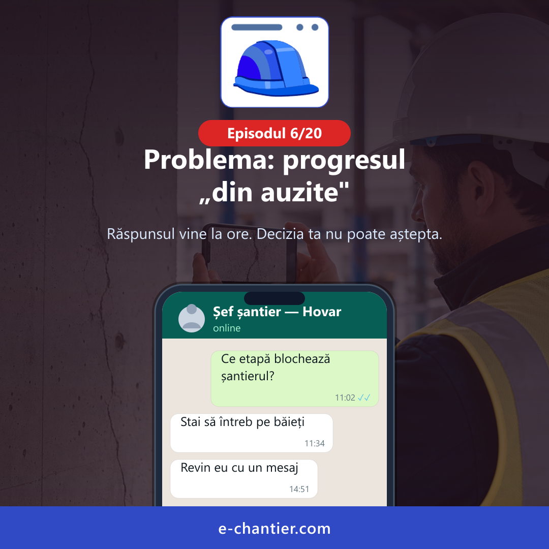 Problema: progresul pe hârtie