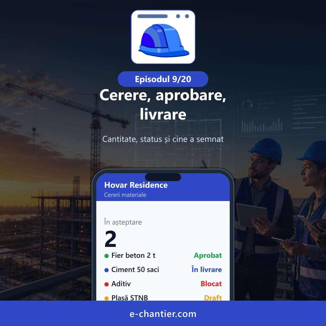 Cerere, aprobare, livrare